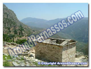 Delphi Ancient Greece Archaeological Site Delphi Greece Parnassos History of Delphi