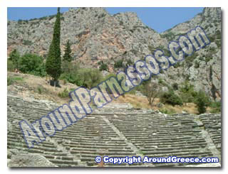 Delphi Ancient Greece Archaeological Site Delphi Greece Parnassos History of Delphi