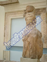 Delphi Museum - Parnassos Greece Delphi Archaeological Museum  CLICK TO ENLARGE IMAGE