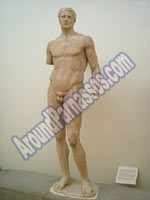 Delphi Museum - Parnassos Greece Delphi Archaeological Museum  CLICK TO ENLARGE IMAGE