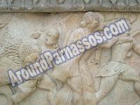 Delphi Museum - Parnassos Greece Delphi Archaeological Museum  CLICK TO ENLARGE IMAGE