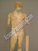 Delphi Museum - Parnassos Greece Delphi Archaeological Museum  CLICK TO ENLARGE IMAGE