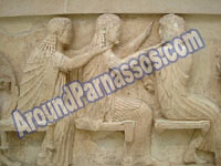 Delphi Museum - Parnassos Greece Delphi Archaeological Museum  CLICK TO ENLARGE IMAGE