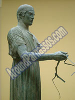 Delphi Museum - Parnassos Greece Delphi Archaeological Museum  CLICK TO ENLARGE IMAGE