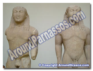 Delphi Museum - Parnassos Greece Delphi Archaeological Museum