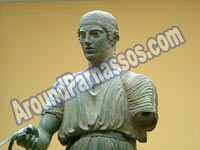 Delphi Museum - Parnassos Greece Delphi Archaeological Museum  CLICK TO ENLARGE IMAGE