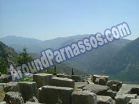 CLICK TO ENLARGE - Delphi Parnassos Greece