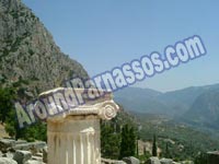 CLICK TO ENLARGE - Delphi Parnassos Greece