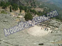 CLICK TO ENLARGE - Delphi Parnassos Greece