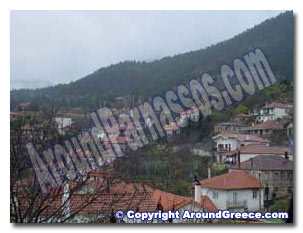 Agoriani (Eptalofos) Parnassos Greece  Delphi Hotels Holidays Parnassos Travel Ski Tourist Information
