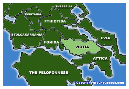 Viotia Greece - Hotels Holiday Travel Viotia Delphi Greece Viotia
