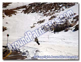 Parnassos Ski Center Greece Delphi Hotels Arahova Accommodation Ski resort Mount Parnassus 